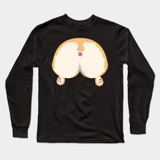 Simple Corgi Butt Long Sleeve T-Shirt